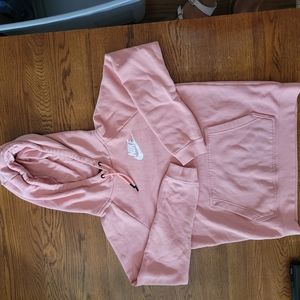 Nike Sweatshirt Peach Pink Sz Small